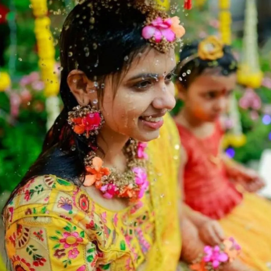 Festive Haldi glam